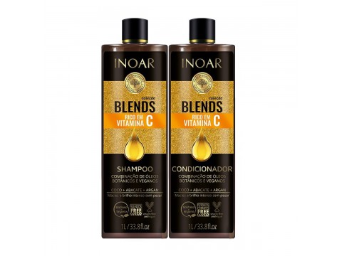 Inoar Blends Kit – priemonių rinkinys su vitaminu C 2x1000ml